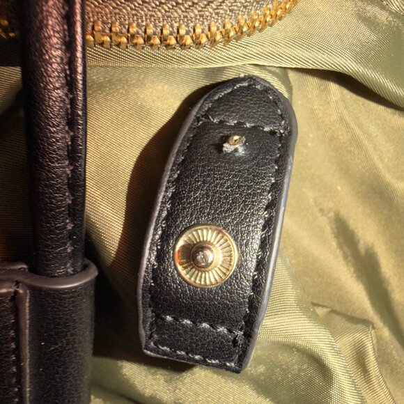 Prada Milano Inspired Olive Green Nylon Backpack | Faux Designer Bag - Picture 7 of 11